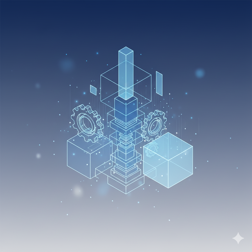 Icono de engranajes o construcción